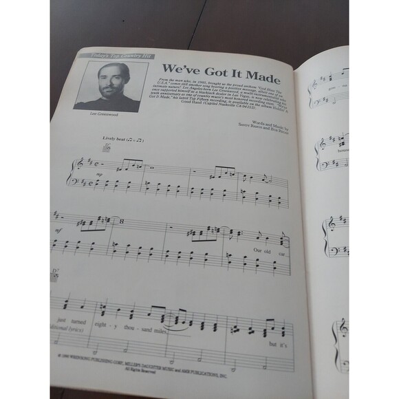 Vintage Sheet Music Magazine May June 1991 Book Standard Piano Edition Collect - Picture 11 of 13